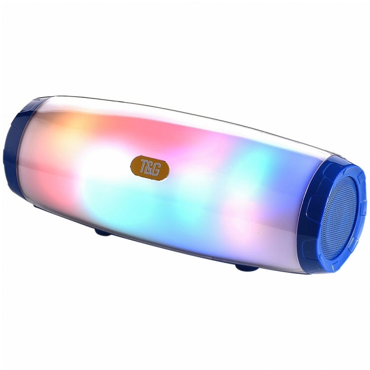 T&G TG165 5W*2 Portable Wireless Speaker Speaker With Dancing LED Flashing Light Mp3 AUX USB FM Radio Stereo Subwoofer