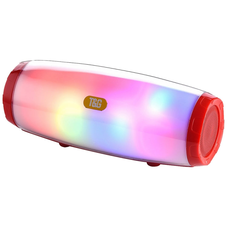 T&G TG165 5W*2 Portable Wireless Speaker Speaker With Dancing LED Flashing Light Mp3 AUX USB FM Radio Stereo Subwoofer