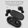 TWS-A1 Bluetooth Headset 5.0 True Wireless Mini Invisible Sports Running Music Earphones With Charging Box Mic