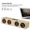 W8 Bluetooth 4.2 Speaker Four Louderspeakers Super Bass Subwoofer with Mic 3.5mm Support TF Card