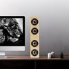 W8 Bluetooth 4.2 Speaker Four Louderspeakers Super Bass Subwoofer with Mic 3.5mm Support TF Card