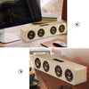 W8 Bluetooth 4.2 Speaker Four Louderspeakers Super Bass Subwoofer with Mic 3.5mm Support TF Card