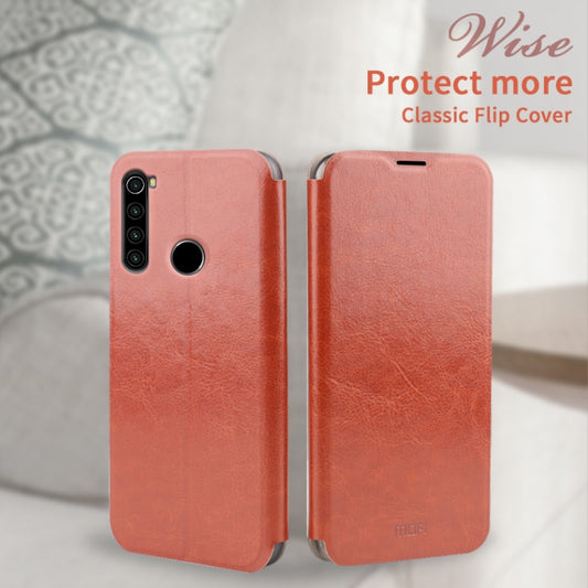 MOFI Rui Series Classical Leather Flip Leather Case With Bracket Embedded Steel Plate All-inclusive, For Xiaomi RedMi Note8, For Xiaomi RedMi Note8 Pro, For Huawei P30, For Oneplus 6