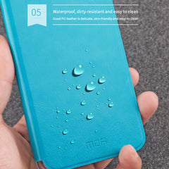 MOFI Rui Series Classical Leather Flip Leather Case With Bracket Embedded Steel Plate All-inclusive, For Xiaomi RedMi Note8, For Xiaomi RedMi Note8 Pro, For Huawei P30, For Oneplus 6