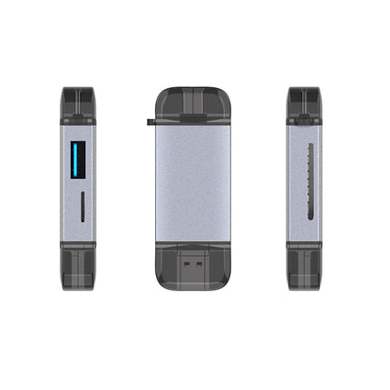 Typce-C+USB+Micro USB  OTG  Card Reader