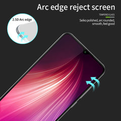 MOFI 9H 2.5D Full Screen Tempered Glass Film, For Xiaomi RedMi Note8, For Xiaomi RedMi Note8 Pro