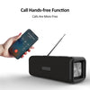 T9 Wireless Bluetooth 4.2 Speaker 10W Portable Sound Box FM Digital Radio 3D Surround Stereo, Support Handsfree & TF & AUX