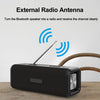 T9 Wireless Bluetooth 4.2 Speaker 10W Portable Sound Box FM Digital Radio 3D Surround Stereo, Support Handsfree & TF & AUX