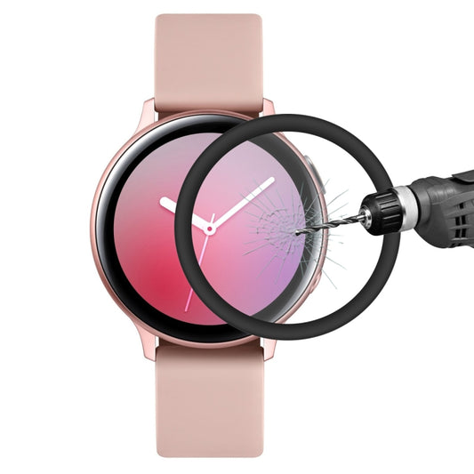 ENKAY Hat-prince 3D Full Screen Soft TPU Edge + Soft Glass HD Screen Protector Film, For Galaxy Watch Active 2 40mm, For Galaxy Watch Active 2 44mm