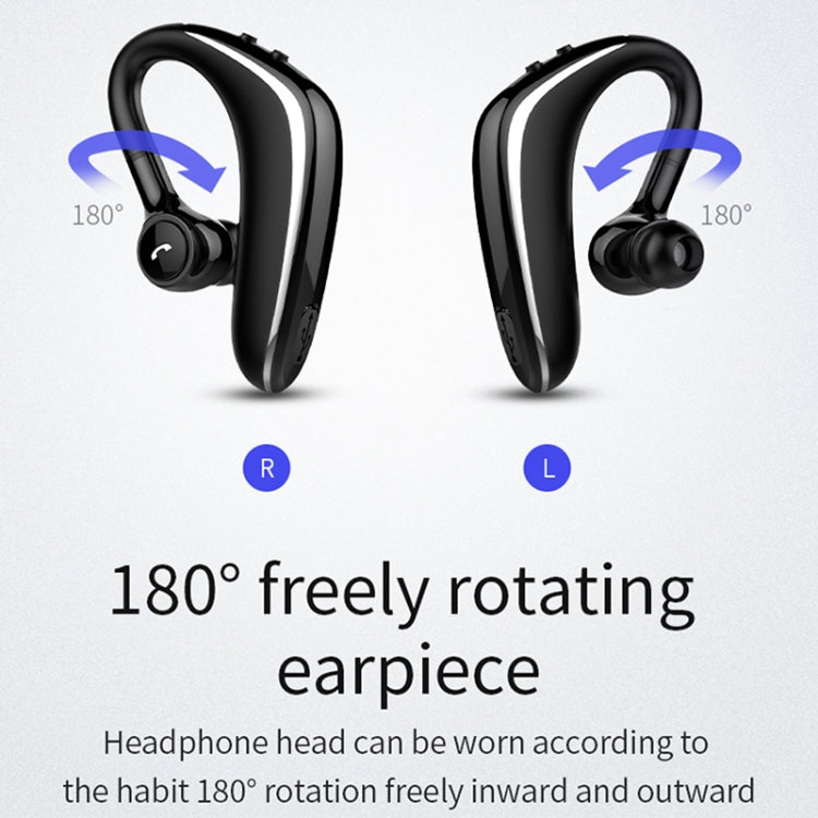 YL-6S Wireless Bluetooth Earphone Sealed In-ear Earbuds 180 Degree Freely Rotating Earpiece