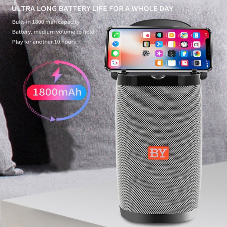 NBY 6650 Portable Multi-function Bluetooth Speaker 3D Surround Stereo Sound, Support Wireless Charging