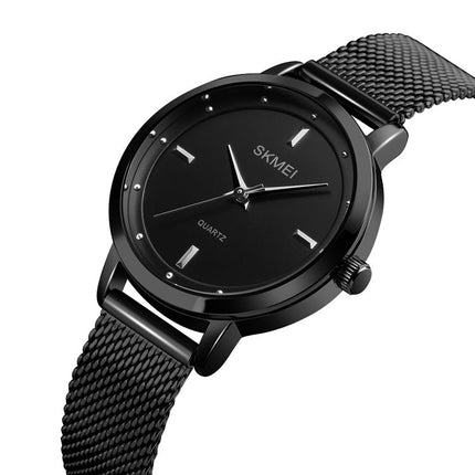 SKMEI 1528 Simple Fashion Lady Watch Casual Netting Scale