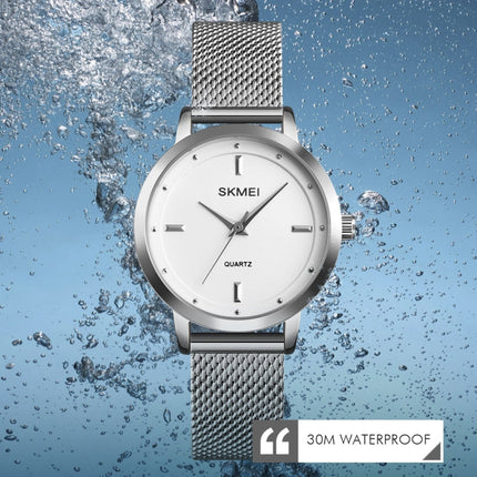 SKMEI 1528 Simple Fashion Lady Watch Casual Netting Scale