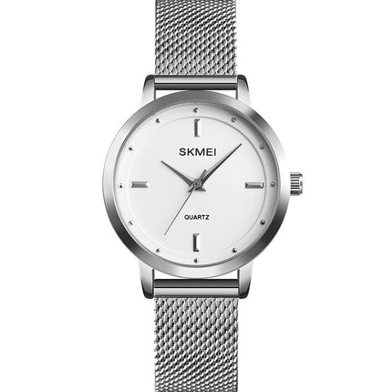 SKMEI 1528 Simple Fashion Lady Watch Casual Netting Scale