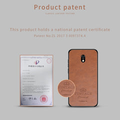 PINWUYO Pin Rui Series Classical Leather, PC + TPU + PU Leather Waterproof And Anti-fall All-inclusive Protective Shell, For Xiaomi RedMi 8A, For Oneplus 7T