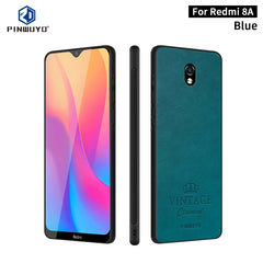 PINWUYO Pin Rui Series Classical Leather, PC + TPU + PU Leather Waterproof And Anti-fall All-inclusive Protective Shell, For Xiaomi RedMi 8A, For Oneplus 7T