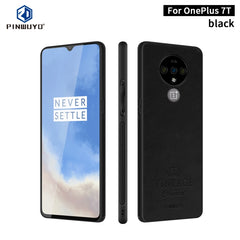 PINWUYO Pin Rui Series Classical Leather, PC + TPU + PU Leather Waterproof And Anti-fall All-inclusive Protective Shell, For Xiaomi RedMi 8A, For Oneplus 7T
