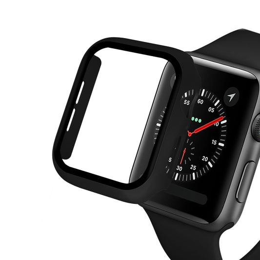 ENKAY Hat-prince Full Coverage PC Case + Tempered Glass Protector for Apple Watch Series 5 / 4 40mm