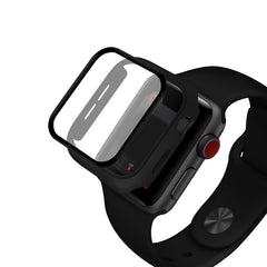 ENKAY Hat-prince Full Coverage PC Case + Tempered Glass Protector for Apple Watch Series 5 / 4 40mm