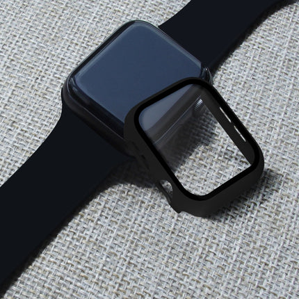 ENKAY Hat-prince Full Coverage PC Case + Tempered Glass Protector for Apple Watch Series 6 / 5 / 4 / SE 3 / SE 2 / SE 1 40mm