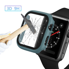 ENKAY Hat-prince Full Coverage PC Case + Tempered Glass Protector for Apple Watch Series 5 / 4 40mm