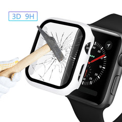 ENKAY Hat-prince Full Coverage PC Case + Tempered Glass Protector for Apple Watch Series 5 / 4 40mm