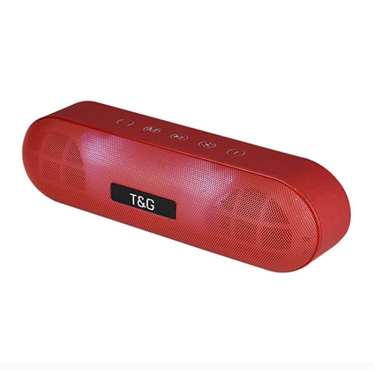 T&G TG148 Portable Stereo Audio Super Bass LED Lantern Pill Wireless Bluetooth Speaker