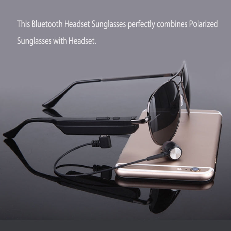 A8 Wireless Earphone Bluetooth Headset Sunglasses Music Headphones Smart Glasses Earbud Hands-free with Mic, A8