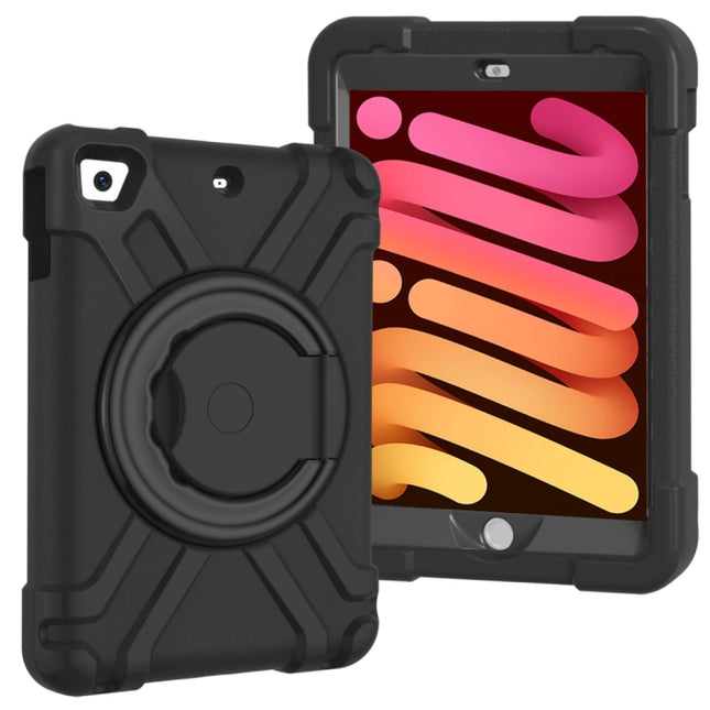 EVA + PC Flat Protective Shell with 360 ° Rotating Bracket, For iPad MINI1/2/3, For iPad MINI 4/5, For iPad Air/Air2/Pro9.7