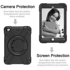 EVA + PC Flat Protective Shell with 360 ° Rotating Bracket, For iPad MINI1/2/3, For iPad MINI 4/5, For iPad Air/Air2/Pro9.7