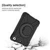 EVA + PC Flat Protective Shell with 360 ° Rotating Bracket, For iPad MINI1/2/3, For iPad MINI 4/5, For iPad Air/Air2/Pro9.7