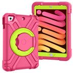 For iPad MINI1/2/3 / Rose Red+Grass Green