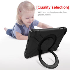 EVA + PC Flat Protective Shell with 360 ° Rotating Bracket, For iPad Air/Air2/Pro9.7, For iPad 10.2