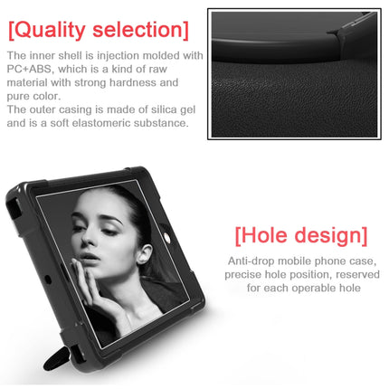 EVA + PC Flat Protective Shell with 360 ° Rotating Bracket, For iPad Air/Air2/Pro9.7, For iPad 10.2