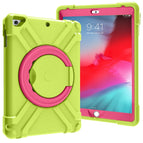 For iPad Air/Air2/Pro9.7 / Grass Green+Rose Red
