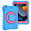 EVA + PC Flat Protective Shell with 360 ° Rotating Bracket, For iPad 10.2