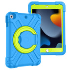 For iPad 10.2 / Blue+Grass Green