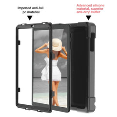EVA + PC Flat Protective Shell with 360 ° Rotating Bracket, For Galaxy Tab A 10.1 (2019)