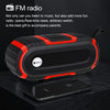 New Rixing NR5016 Wireless Portable Bluetooth Speaker Stereo Sound 10W System Music Subwoofer Column, Support TF Card, FM