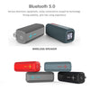 P15 10W Portable Bluetooth Speaker Outdoor Loudspeaker Sound System Stereo, Support TF&FM