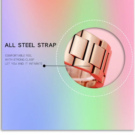 SANDA 1017 Lady Watch All Over The Sky Star 360 Degree Rotating Watch Diamond Steel Band Women Watch