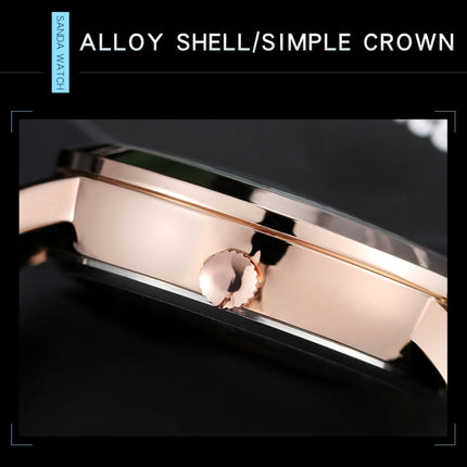 SANDA1009 Watch Man Student Casual Waterproof Steel Band Watch Man