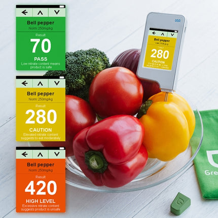 Greentest 2 Food Environmental Safety Detector For Nitrate Residues In Vegetable, Fruit And Meat