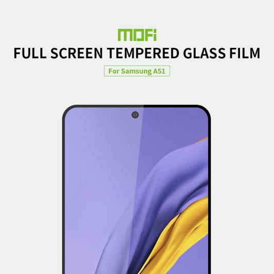 MOFI 9H 2.5D Full Screen Tempered Glass Film, For Galaxy A51, For Galaxy A71, For Xiaomi RedMi K30