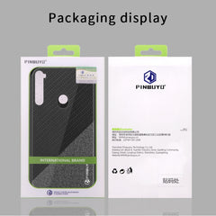 PINWUYO Rong Series  Shockproof PC + TPU+ Chemical Fiber Cloth Protective Cover, For Xiaomi RedMi Note8T, For Xiaomi CC9 Pro / Note10, For MOTO G8 Plus, For MOTO G8 Play / One macro