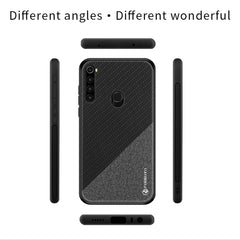 PINWUYO Rong Series  Shockproof PC + TPU+ Chemical Fiber Cloth Protective Cover, For Xiaomi RedMi Note8T, For Xiaomi CC9 Pro / Note10, For MOTO G8 Plus, For MOTO G8 Play / One macro