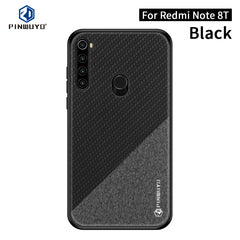 PINWUYO Rong Series  Shockproof PC + TPU+ Chemical Fiber Cloth Protective Cover, For Xiaomi RedMi Note8T, For Xiaomi CC9 Pro / Note10, For MOTO G8 Plus, For MOTO G8 Play / One macro