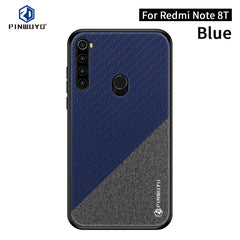 PINWUYO Rong Series  Shockproof PC + TPU+ Chemical Fiber Cloth Protective Cover, For Xiaomi RedMi Note8T, For Xiaomi CC9 Pro / Note10, For MOTO G8 Plus, For MOTO G8 Play / One macro