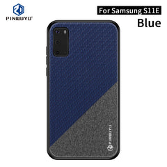 PINWUYO Rong Series  Shockproof PC + TPU+ Chemical Fiber Cloth Protective Cover, For Galaxy S20, For Galaxy S20+, For Google Pixel4, For Google Pixel4 XL