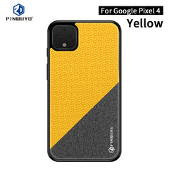 PINWUYO Rong Series  Shockproof PC + TPU+ Chemical Fiber Cloth Protective Cover, For Galaxy S20, For Galaxy S20+, For Google Pixel4, For Google Pixel4 XL